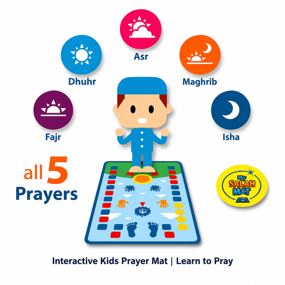 Islamic Mat for Children Education
