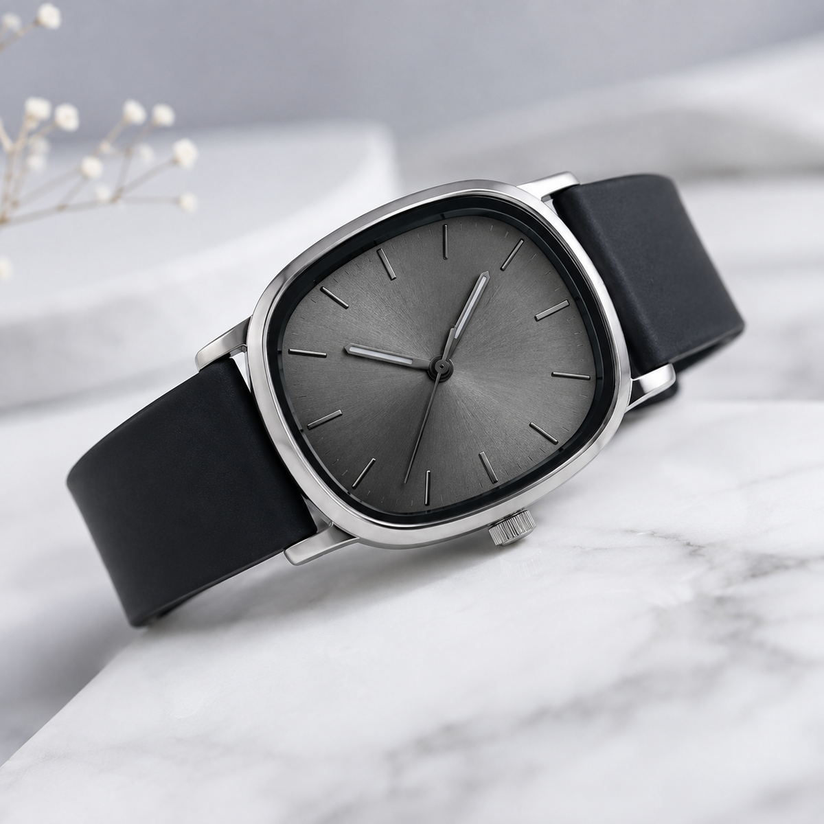 Leather Wristwatch