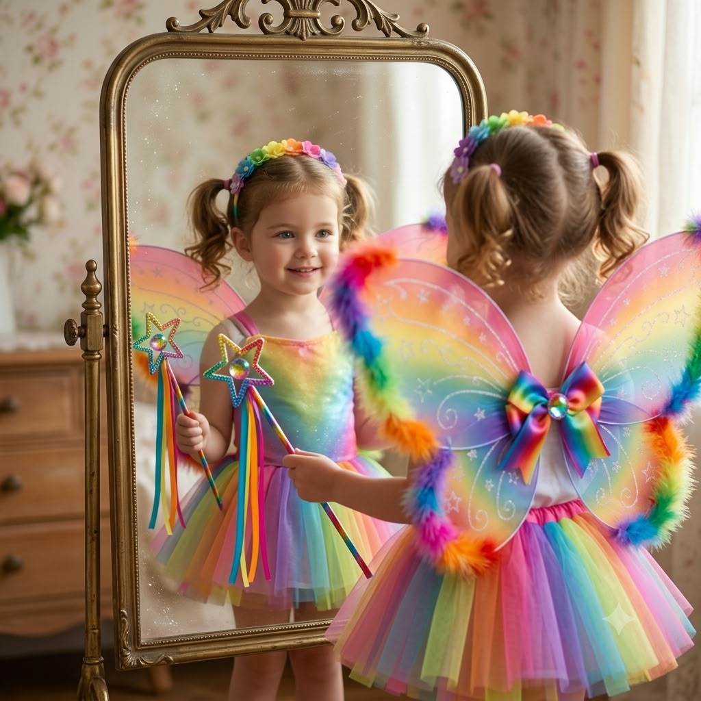 Kids Rainbow  Costume