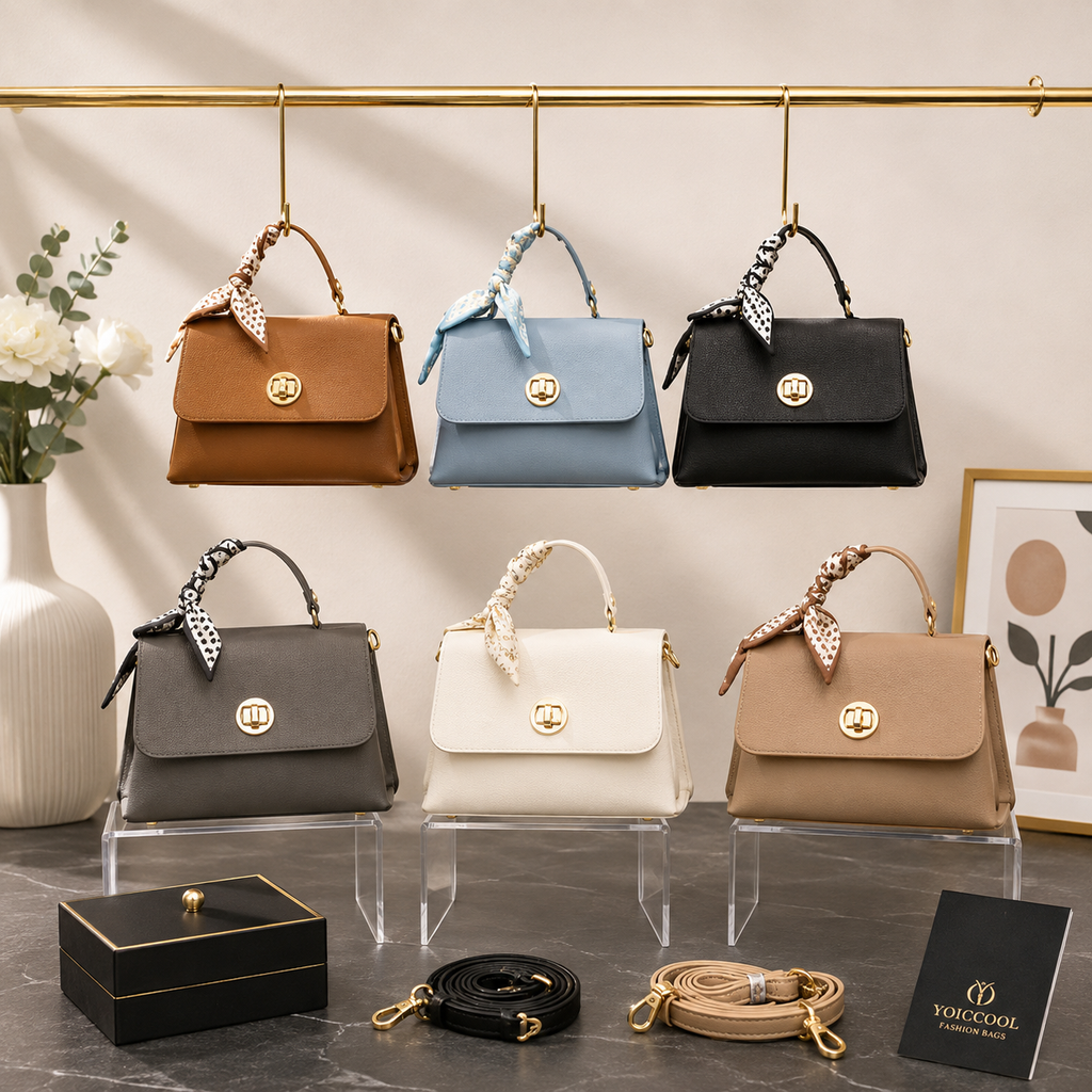 Flap Top Handle Bag