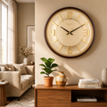 Royal Minimal Gold Wall Clock