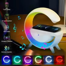 Led Wireless Charger Speaker