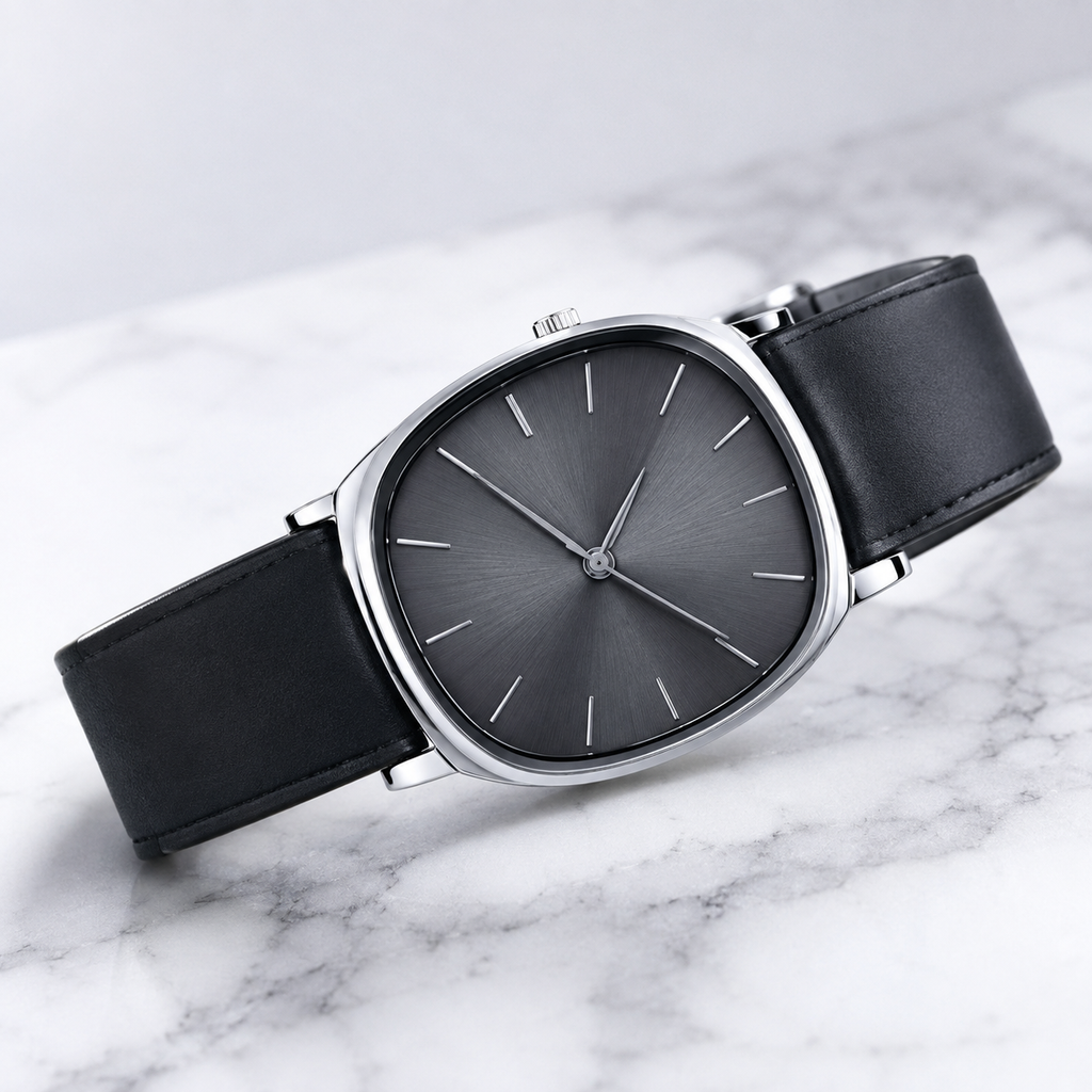 Leather Wristwatch