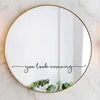 You Look Amazing  Sticker Wall Decor